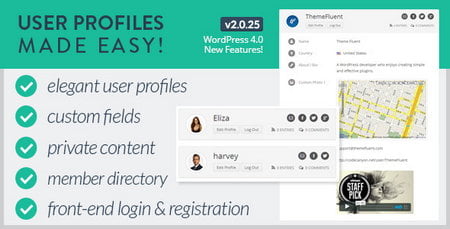 افزونه user profiles